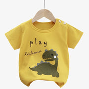 Patrick - Sommer Cartoon T-shirts Kurzarm 100% Baumwolle Babykleidung