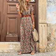 Karoline - Kleid mit Paisley-Print