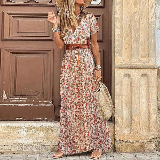 Karoline - Kleid mit Paisley-Print