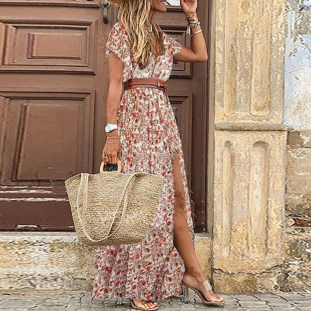 Karoline - Kleid mit Paisley-Print