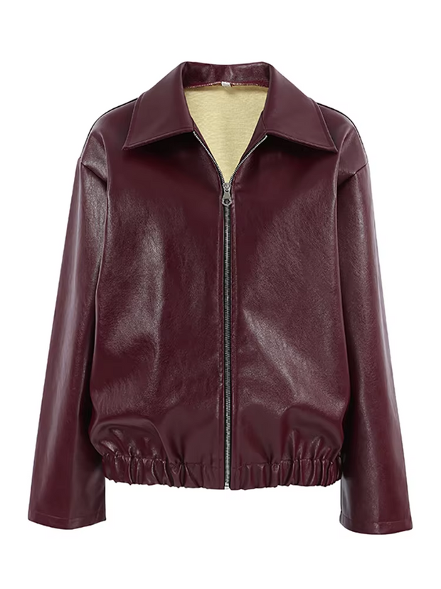 Sienna - Vintage-Lederjacke