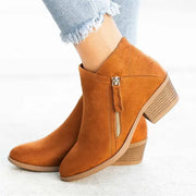 Sienna - Chelsea-Stiefel aus Wildlederimitat