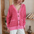 Lia - Eleganter Strick-Cardigan mit Knopfleiste