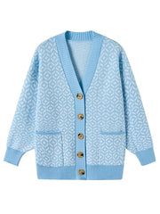 Lia - Eleganter Strick-Cardigan mit Knopfleiste