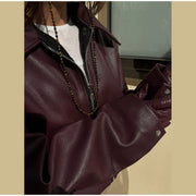 Sienna - Vintage-Lederjacke