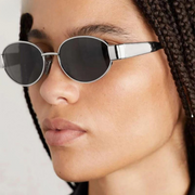 VEDA - Ovale Designer-Sonnenbrille