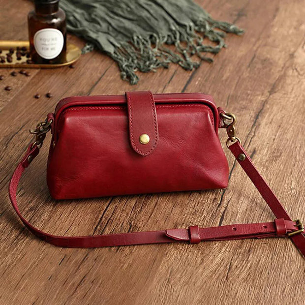 Anneliese - Handtasche "Buckle" - echtes Leder