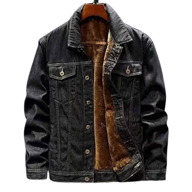 Mode - Winter Herren Denim Jacke