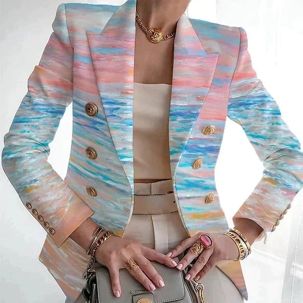 Alvie - Schicker Print-Blazer