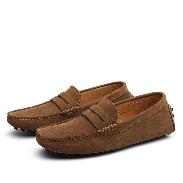 HUGO - Loafers aus Wildleder im italienischen Stil