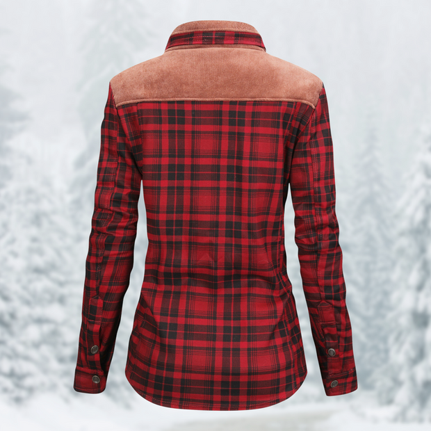 Carissa - Flanell-Wanderjacke für Frauen