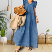 HAZE- Stylisches Kleid im Denim-Stil