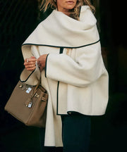 Isadora - Style Short Coat with Scarf