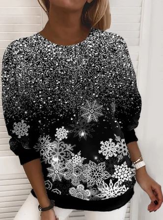 Aira - Elegant Kerstmis Sweatshirt