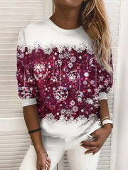 Aira - Elegant Kerstmis Sweatshirt